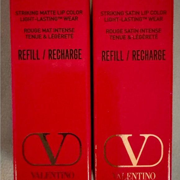 🆕 NIB 2 Valentino Lipstick Refills 403A 204R - Picture 2 of 10